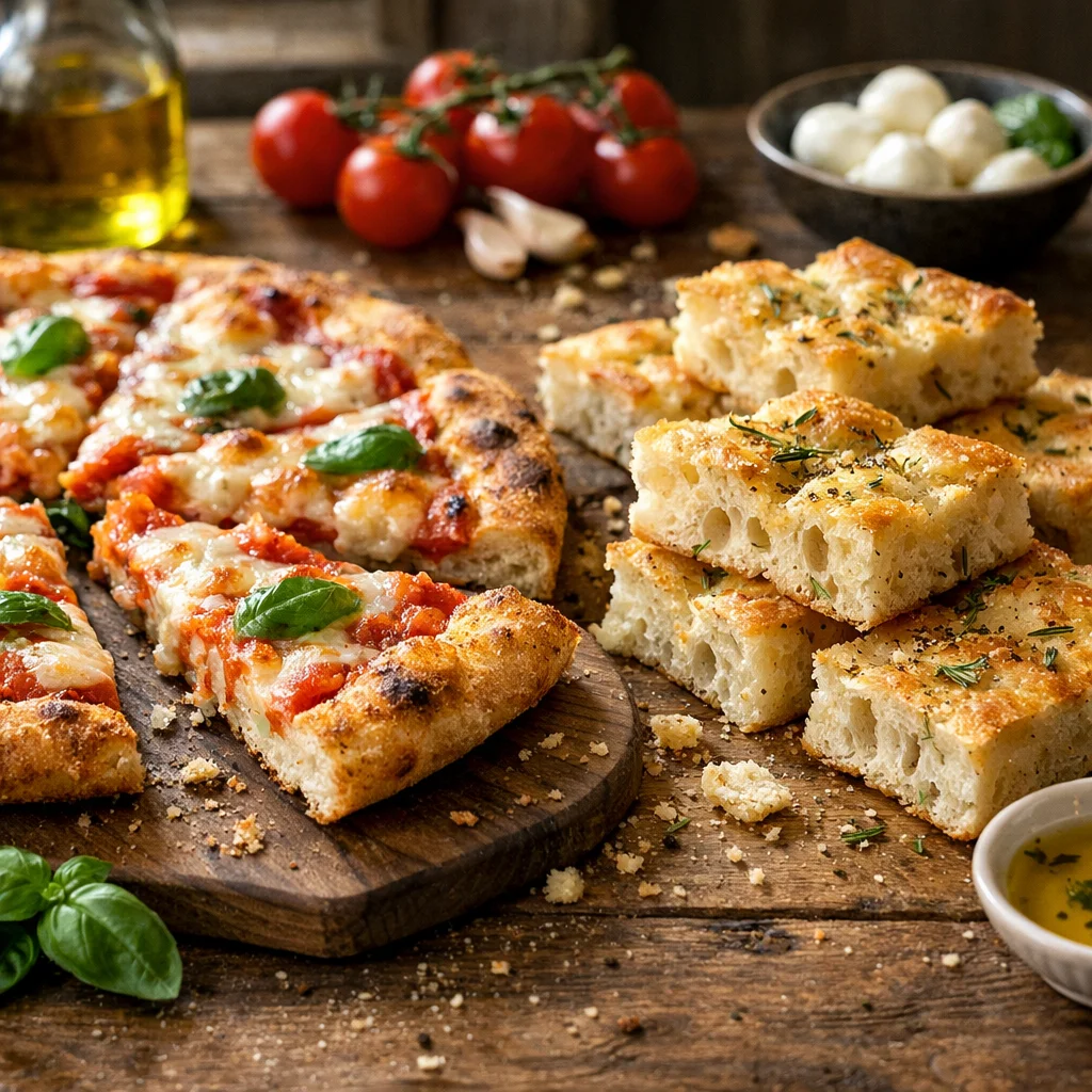 Pizzas & Focaccia Gluten-Free
